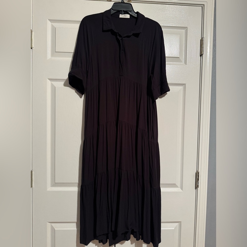 Elegant Black Maxi Dress